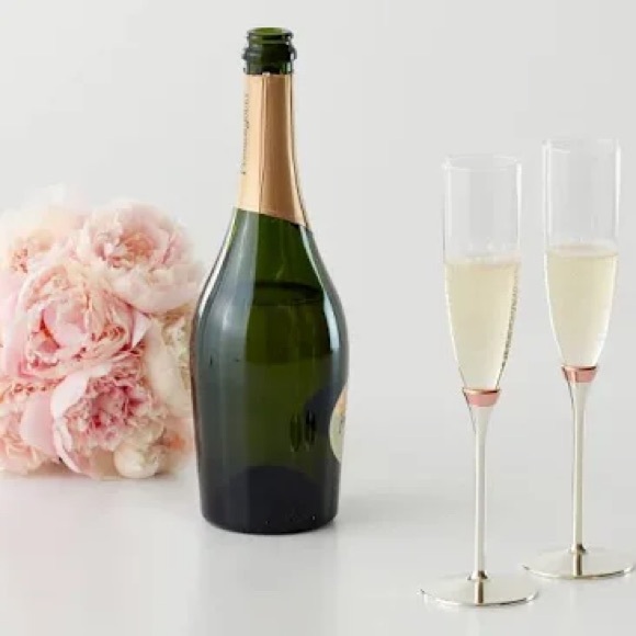 KATE SPADE CHAMPAGNE FLUTES - Picture 2 of 5